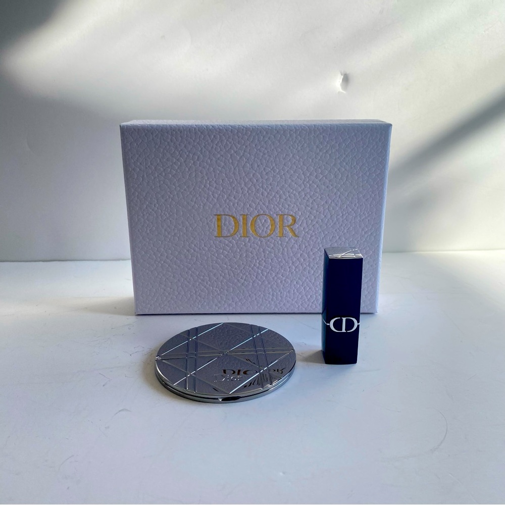 Dior Rouge Lipstick and Mirror Set Limited Edition